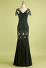 Load image into Gallery viewer, Champage Long Sequin 1920s Dress