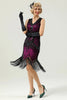 Load image into Gallery viewer, Pink 1920s Sleeveless Gatsby Dress