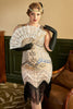 Load image into Gallery viewer, Sequin Dark Green Plus Size 1920s Flapper Dress