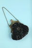 Load image into Gallery viewer, Black Vintage Evening Bag