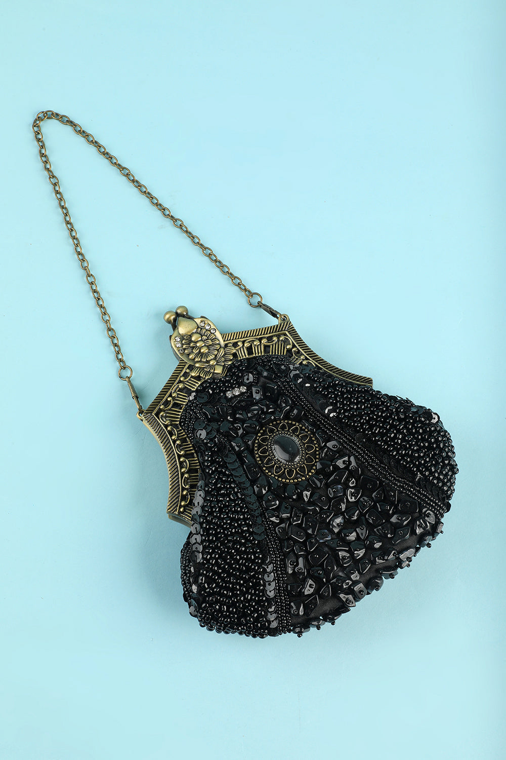 Black Vintage Evening Bag