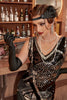 Load image into Gallery viewer, Black 1920s Party Accessories Sets