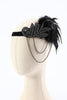 Load image into Gallery viewer, 1920s Flapper Black Accessories Set