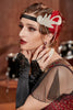 Load image into Gallery viewer, 1920s Red Costume Accessories Set