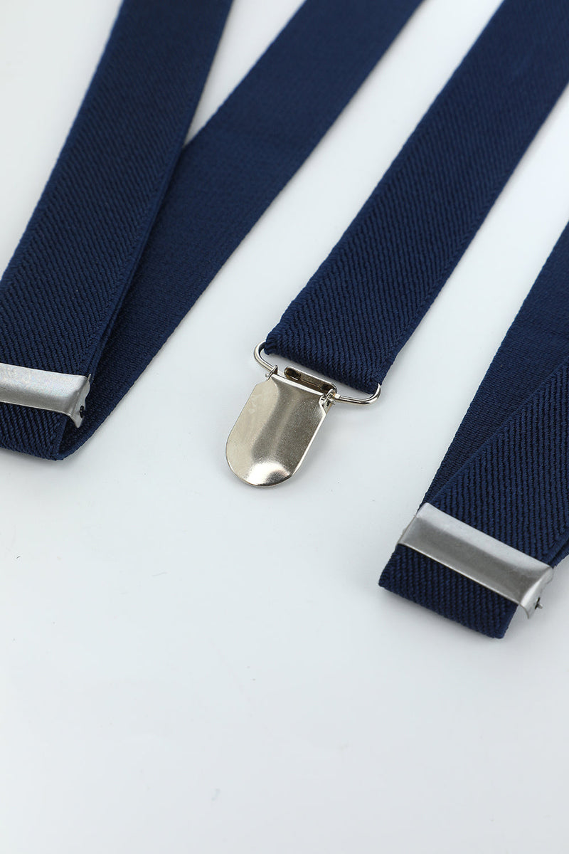 Load image into Gallery viewer, Blue 1920s Accessories Set for Men