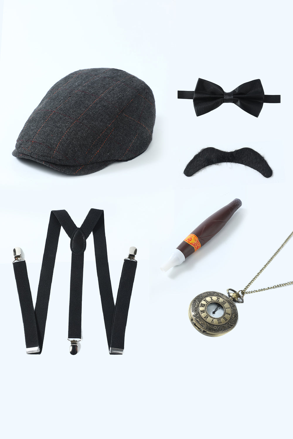 1920s Accessories Set for Men